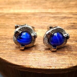Overflow cufflinks sapphire rolex‎